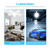 E26/E27 LED Adjustable Ceiling Garage Light Deformable Light with 5 Panels