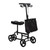 Dual Braking System Steerable Leg Walker Folding Scooter With Bag Dual Braking System Steerable Leg Walker Folding Scooter With Bag