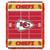 Chiefs OFFICIAL National Football League, "Field" Baby 36"x 46" Triple Woven Jacquard Throw by The Northwest Company Chiefs OFFICIAL National Football League, "Field" Baby 36"x 46" Triple Woven Jacquard Throw by The Northwest Company