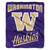 Washington OFFICIAL Collegiate, "Alumni" 50"x 60" Raschel Throw by The Northwest Company Washington OFFICIAL Collegiate, "Alumni" 50"x 60" Raschel Throw by The Northwest Company