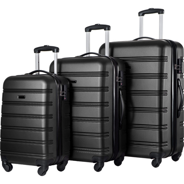 3 in 1 Luggage Set Hardside Spinner Suitcase with TSA Lock 3 in 1 Luggage Set Hardside Spinner Suitcase with TSA Lock