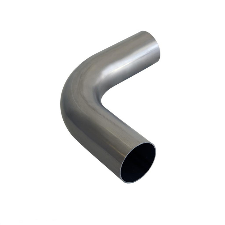 2 1/2" Mandrel Bend Exhaust Pipe 63mm - 90 Degree - Mild Steel