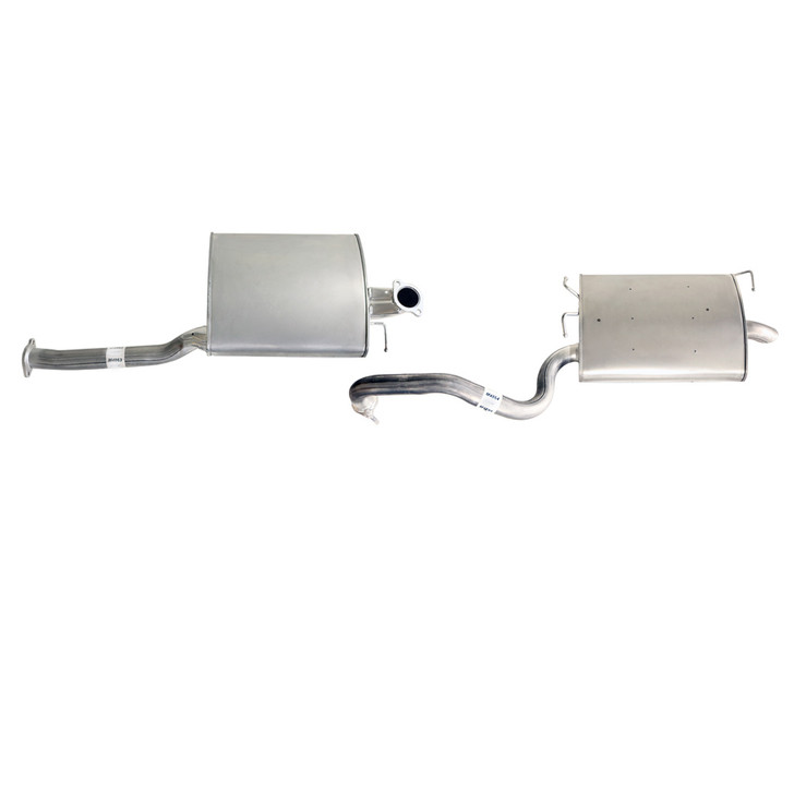 Ford Falcon BA BF 6cyl 4L XT Sedan - Replacement Cat Back Exhaust - Single Outlet
