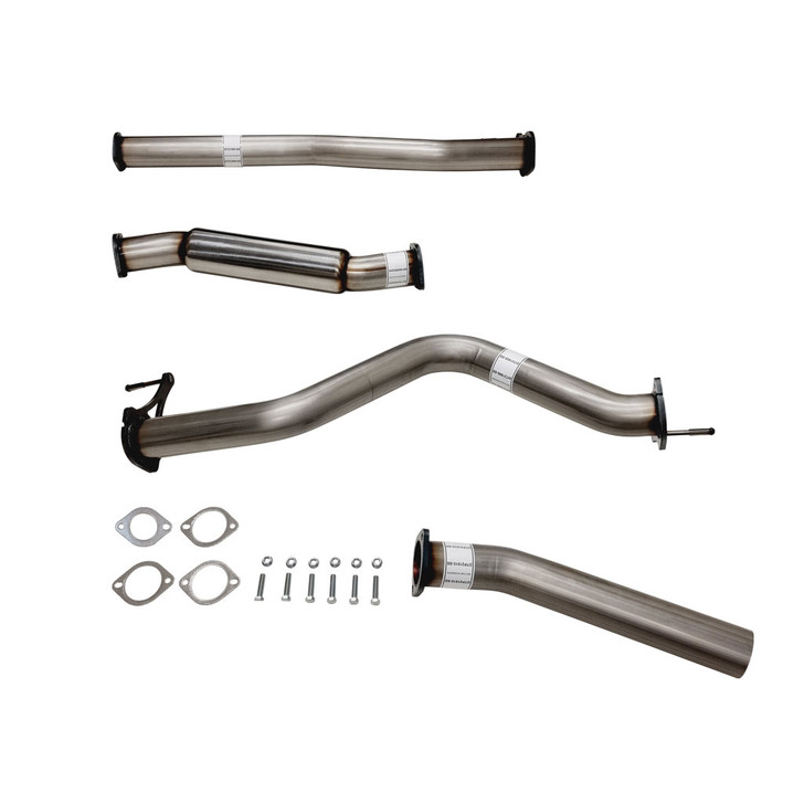 Nissan Navara NP300 D23 2015 On 3 inch Stainless Steel DPF Back Exhaust System With Hotdog