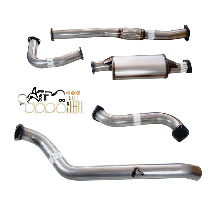 Nissan Patrol GU 4.2L Wagon 3" Stainless Steel Exhaust - Dump Pipe Back With Muffler Only