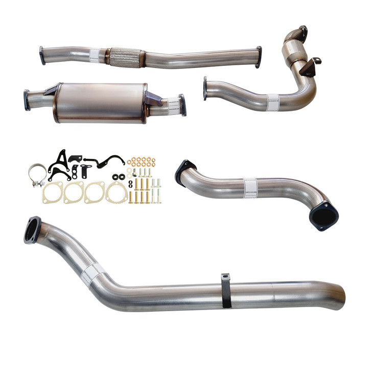 Nissan Patrol GU 3.0Lt Ute 3" Stainless Steel Turbo Back Exhaust With Cat & Muffler