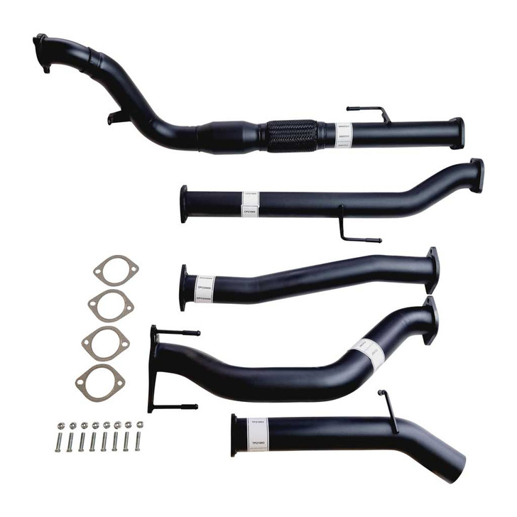 Toyota Hilux KUN26/25 3Lt D4D 2005&gt; 3 inch Turbo Back Exhaust With Cat & Pipe New Version