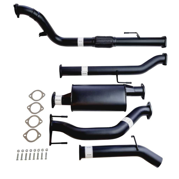 Toyota Hilux KUN26/25 3Lt D4D 2005&gt; 3 inch Turbo Back Exhaust Muffler No Cat New Version