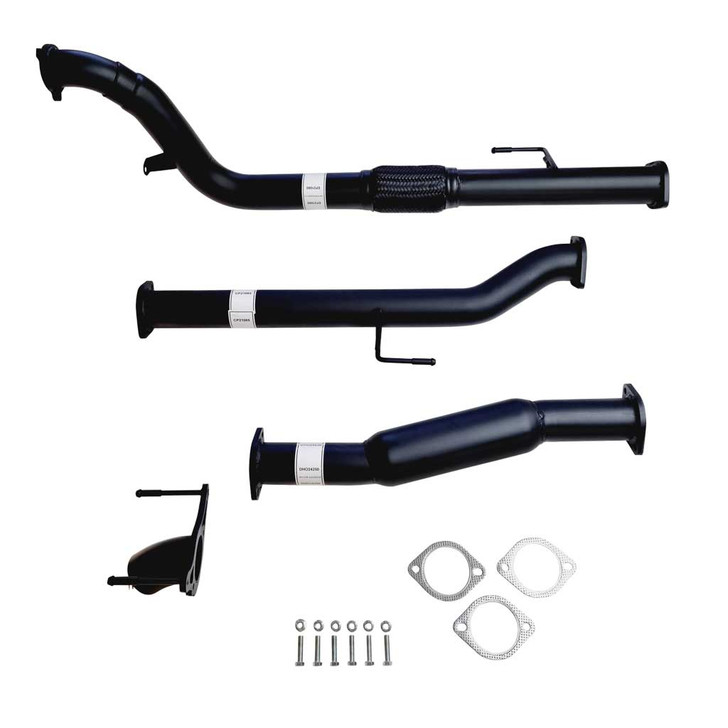 Toyota Hilux KUN26/25 3Lt D4D 2005&gt; 3 inch Turbo Back Exhaust Diff Hotdog Only New Version