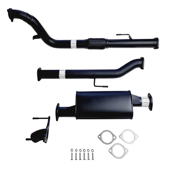 Toyota Hilux KUN26/25 3Lt D4D 2005&gt; 3 inch Turbo Back Exhaust Diff Muffler Only New Version
