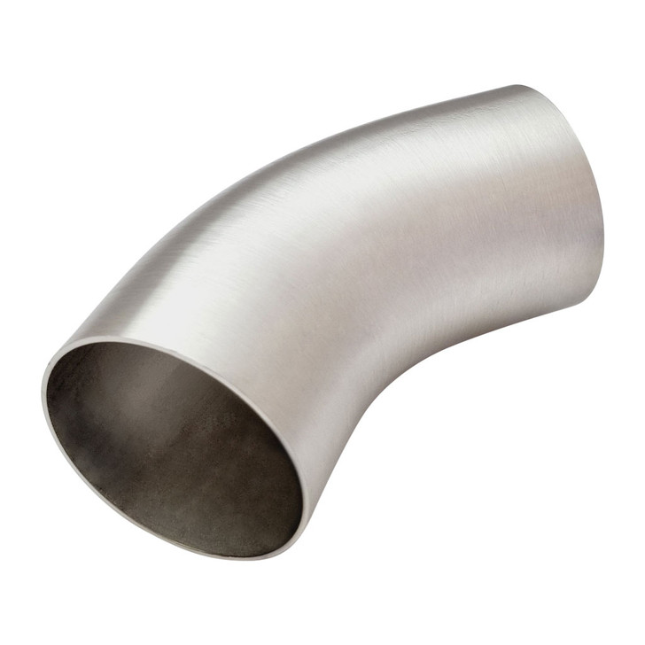 2 Inch (51mm OD) UltiBend Mandrel Bend 45 Degree 304 Brushed Stainless