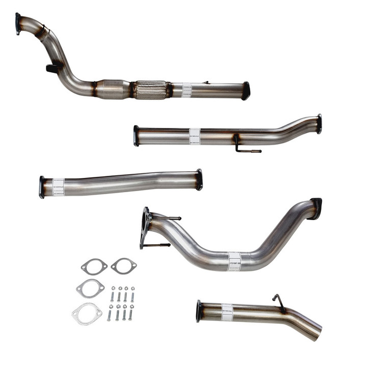 Toyota Hilux KUN26/25 3Lt D4D 2005&gt; 3 inch Stainless Turbo Back Exhaust With Cat & Pipe