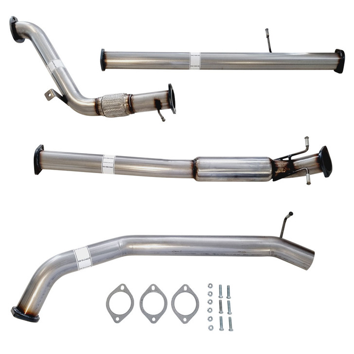 Mazda BT50 3.2L 2011-2016 3 inch Turbo Back Stainless Exhaust With Hotdog No Cat