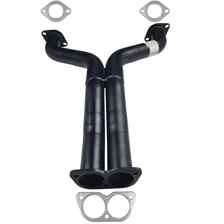 Ford Falcon FG V8 Sedan / Ute Twin 2.5 Inch Y Pipe - Cat Connector Kit Suits Existing Dandy Exhausts Components Only