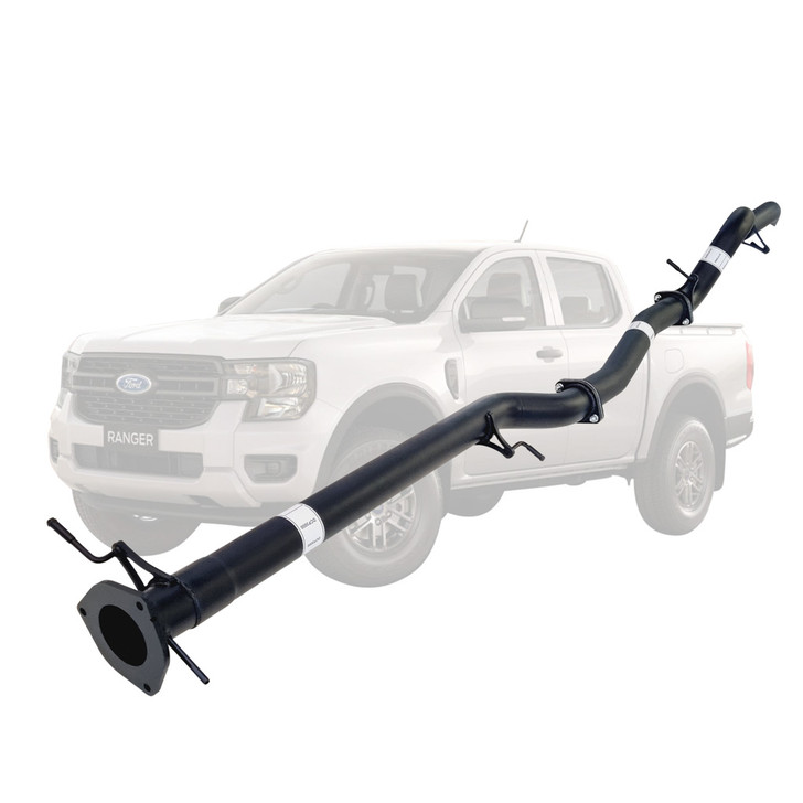 Ford Ranger Next Gen 3L V6 TD 2022 On 3 inch DPF Back Exhaust With Pipe Only