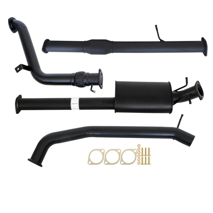 PX Ford Ranger 2.2L 2011-2016 3 inch Turbo Back Exhaust With Muffler & Cat