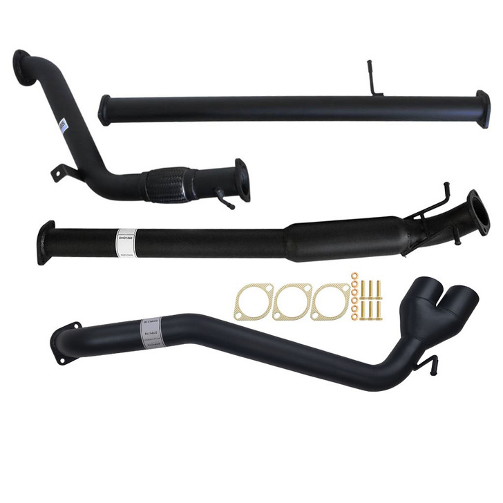 PX Ford Ranger 3.2L (Non DPF Model) 3 inch Turbo Back Exhaust With Hotdog Only Side Exit