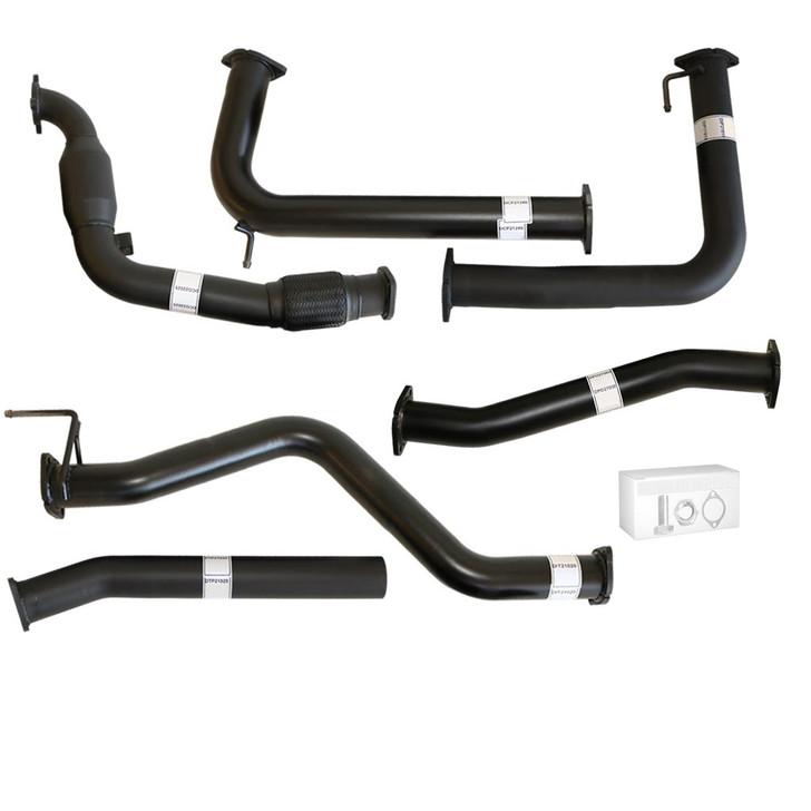 Navara D40 2.5L Auto DPF 2007 On 3 inch Turbo Back Exhaust With Cat And Pipe