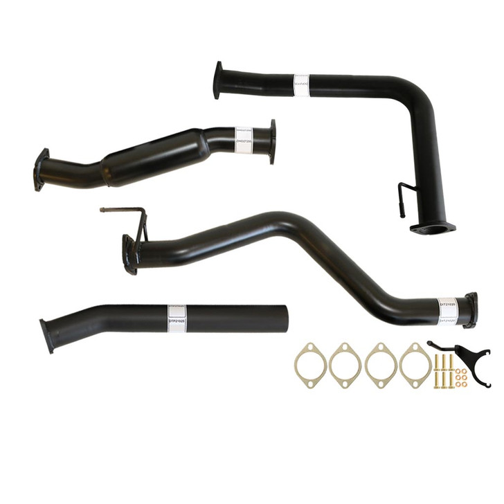 Nissan Navara D40 2.5L Auto 3 inch DPF Back Exhaust with Hotdog Only