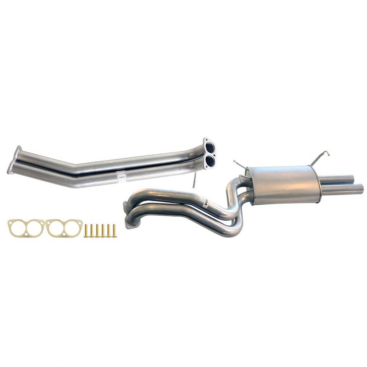 Falcon BA BF Xr6 Turbo Sedan Twin 2.5 inch Catback Exhaust No Centre Muffler