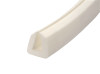 Square Rubber U Channel (6.2mm Panel Gap x 16.5mm High x 4mm Thick)