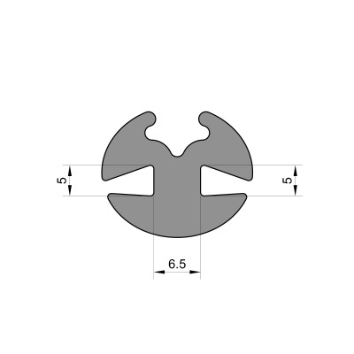 Fixed Claytonrite Window Seal (5mm x 5mm) Fixed Claytonrite Window Seal (5mm x 5mm)