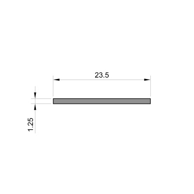 Cover Strip for Caravan Window Seals (23mm Wide) Cover Strip for Caravan Window Seals (23mm Wide)
