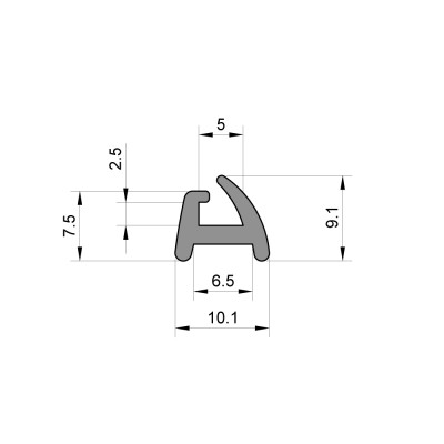Caravan Grey Awning Seal - Bailey Caravan Grey Awning Seal - Bailey