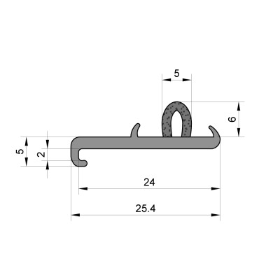 Caravan Inboard Battery Box Seal (Bailey / Lunar Type) Caravan Inboard Battery Box Seal (Bailey / Lunar Type)