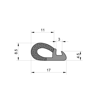 Caravan Outboard Battery Box Seal (Bailey / Lunar Type) Caravan Outboard Battery Box Seal (Bailey / Lunar Type)