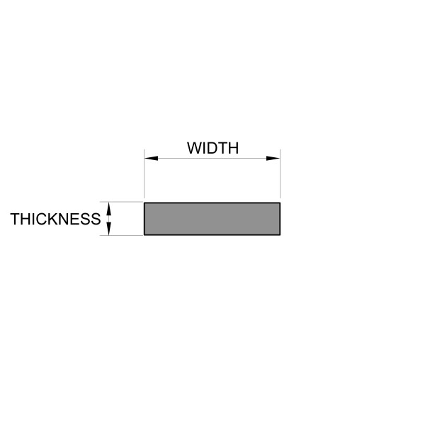 Neoprene Solid Rubber Strip