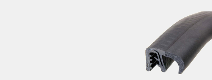 Rubber Edge Trims with Lip Seal