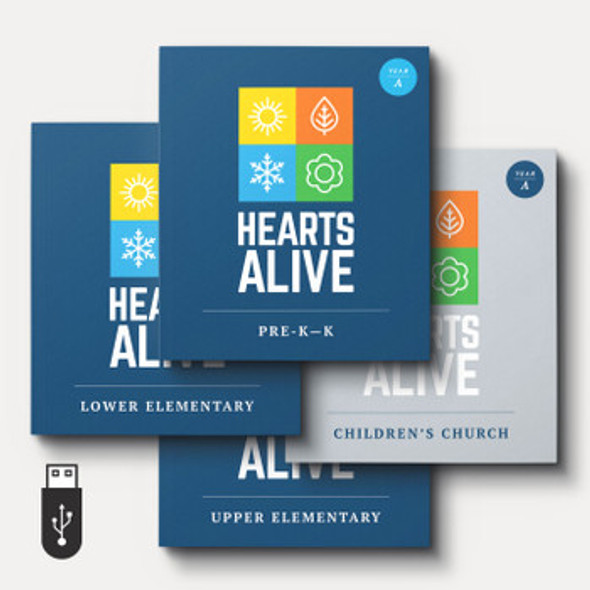 Hearts Alive: A Gospel Based Children's Lectionary Curriculum (Year A, All Grades & Children's Church)