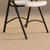 the best folding chair for events in white or dark grey - 5