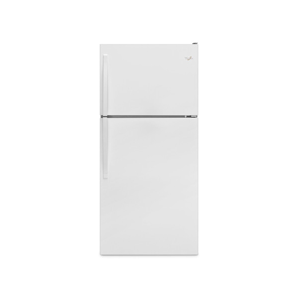 Whirlpool Fridge Top Freezer White 18 cuft