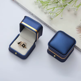 Blue Ring Box, Jewelry Gift Box