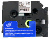Replacement p-touch black on white label tape 24 mm