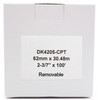 Replacement removable DK Labels