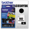 Brother LC-65HYBK Black Cartridge Black