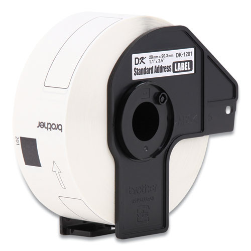 Genuine Brother DK1201 Address Labels | 400 Count for QL Printers