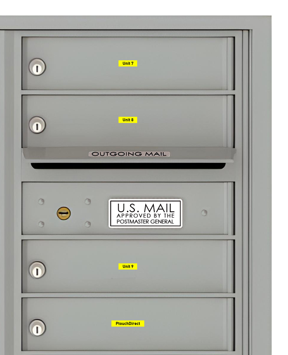 LM Tape LMe611 Compatible 1/4 Black On Yellow P-touch Tape, 6mm