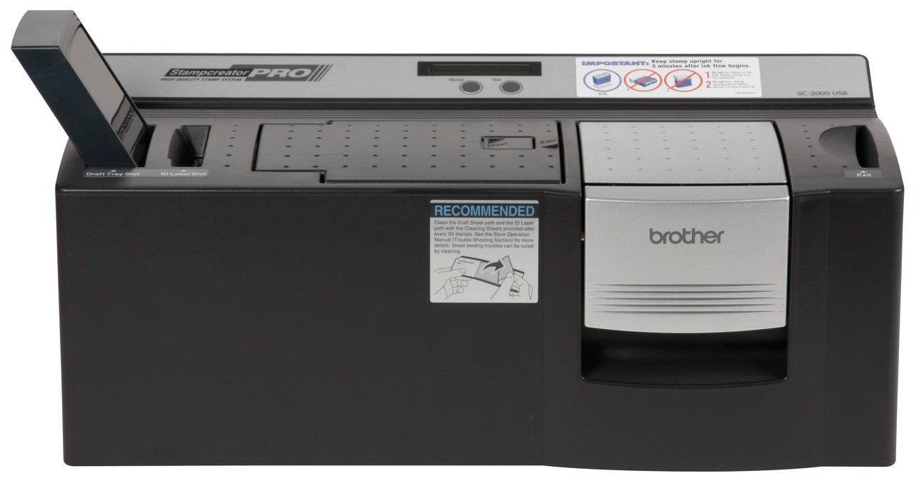 Opened Box - Brother Stamp Creator Pro - SC2000 USB PtouchDirect.com