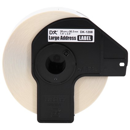 Brother DK1208 Large Address Labels 1.4 (38mm)