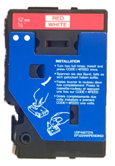 Opened Box - Brother TC-21 P-touch Tape 