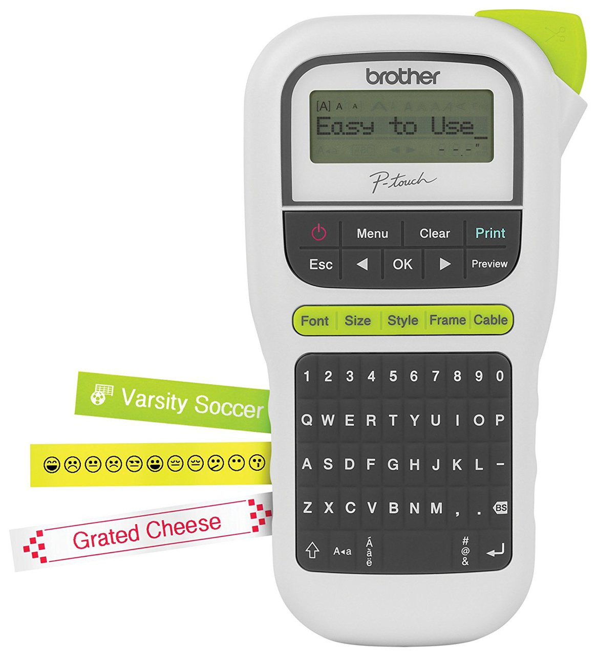 brother pte110 handheld label printer