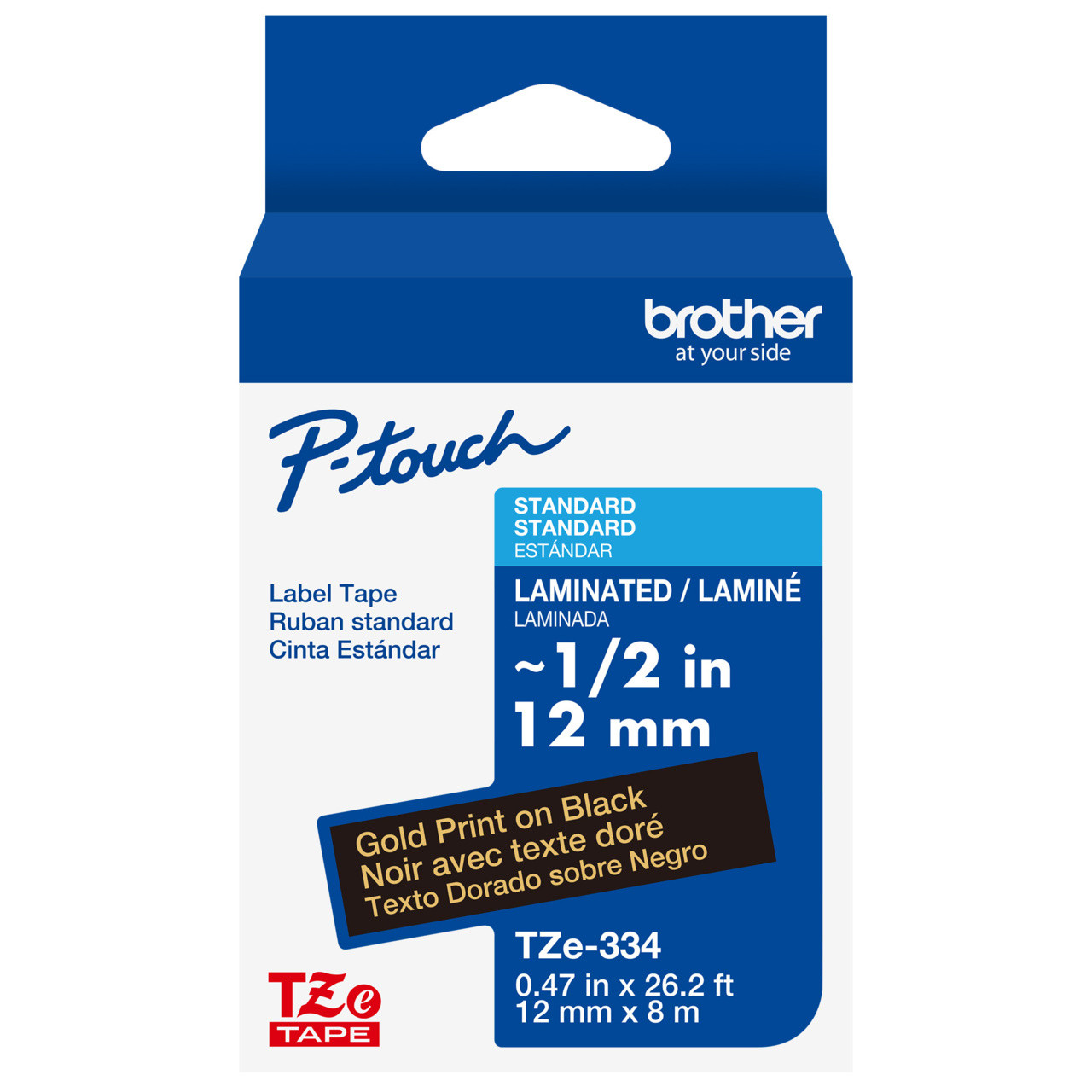 Nastri Per Etichettatrice Brother P-Touch TZe – Laminati, 6-36mm, 8 Metri, Multicolore