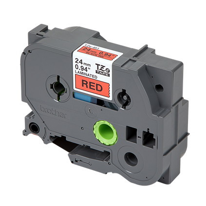 Brother TZe-451 1 Black On Red P-touch Tape - 24mm TZ451