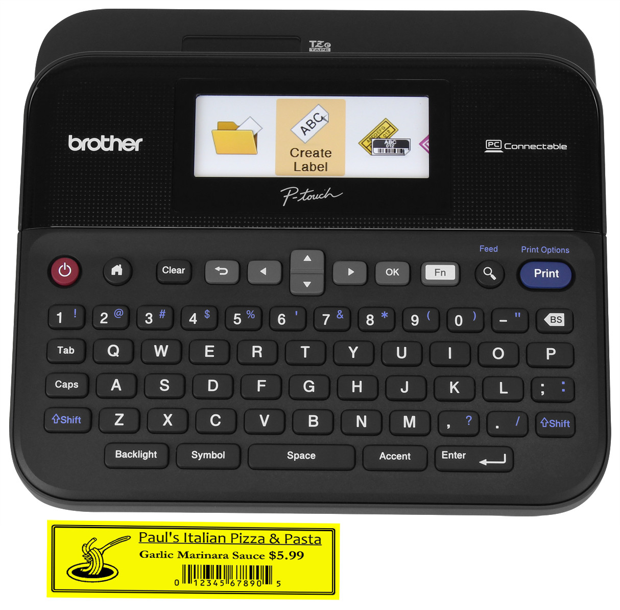 Opened Box - Brother PT-D600 PC-Connectable P-touch Label Maker