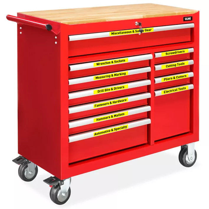 Brother TZe-S641 3/4 Black on Yellow Extra Strength Tape - 0.7