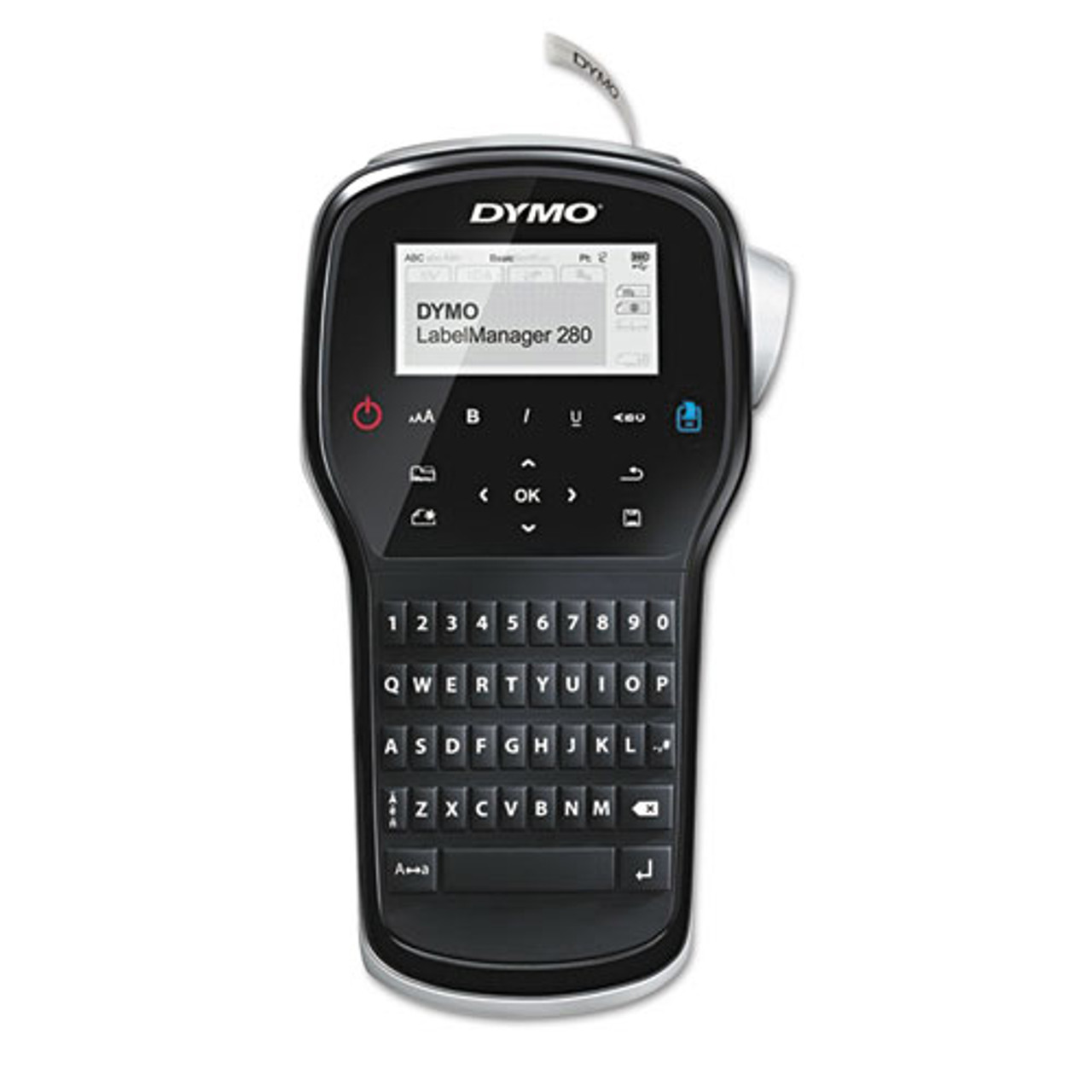 ⭐ Dymo Label Maker Letra Tag Blue LCD Screen Handheld Electronic -TESTED